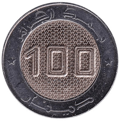 Money of 100 DA