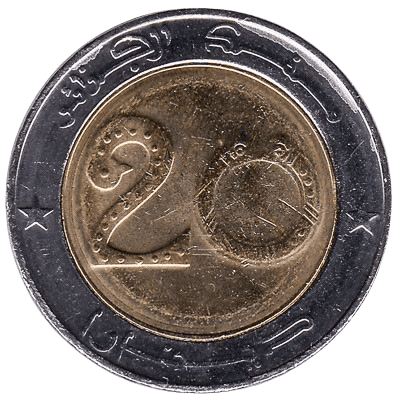 Money of 20 DA